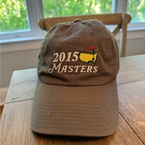 2015 Baseball Cap from Master’s Tournament at the Augusta National